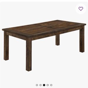 Rustic Brown Dining Table